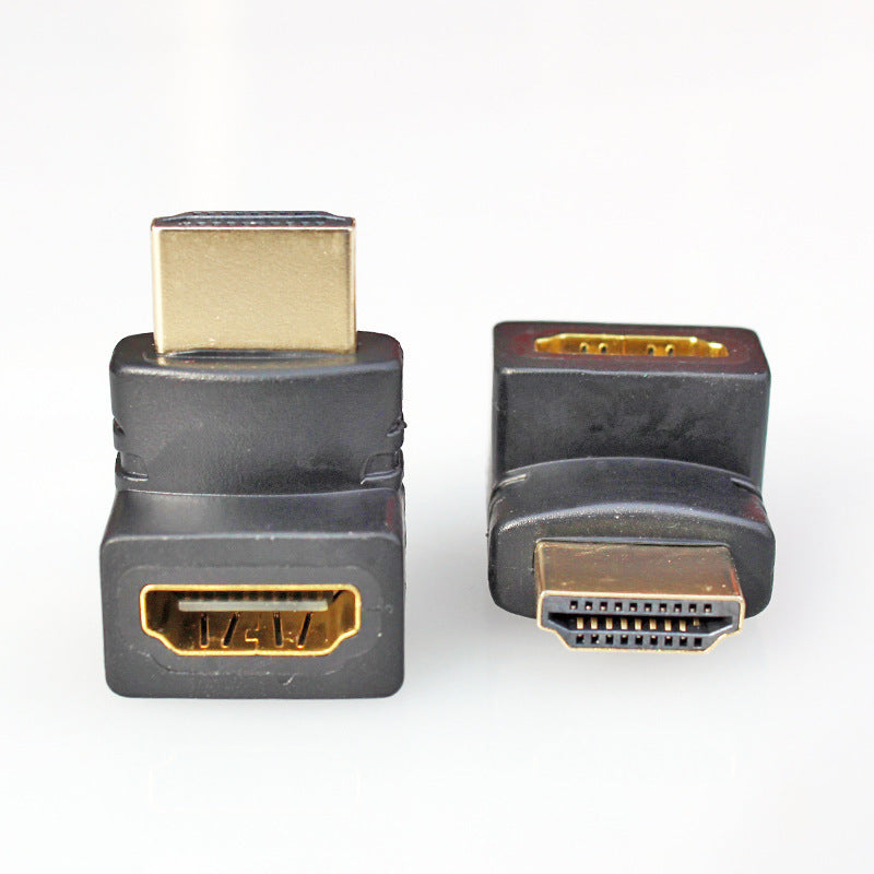 Câble d'adaptateur HDMI TV 270 degrés 90 degrés Square Bent Up and Down Bend