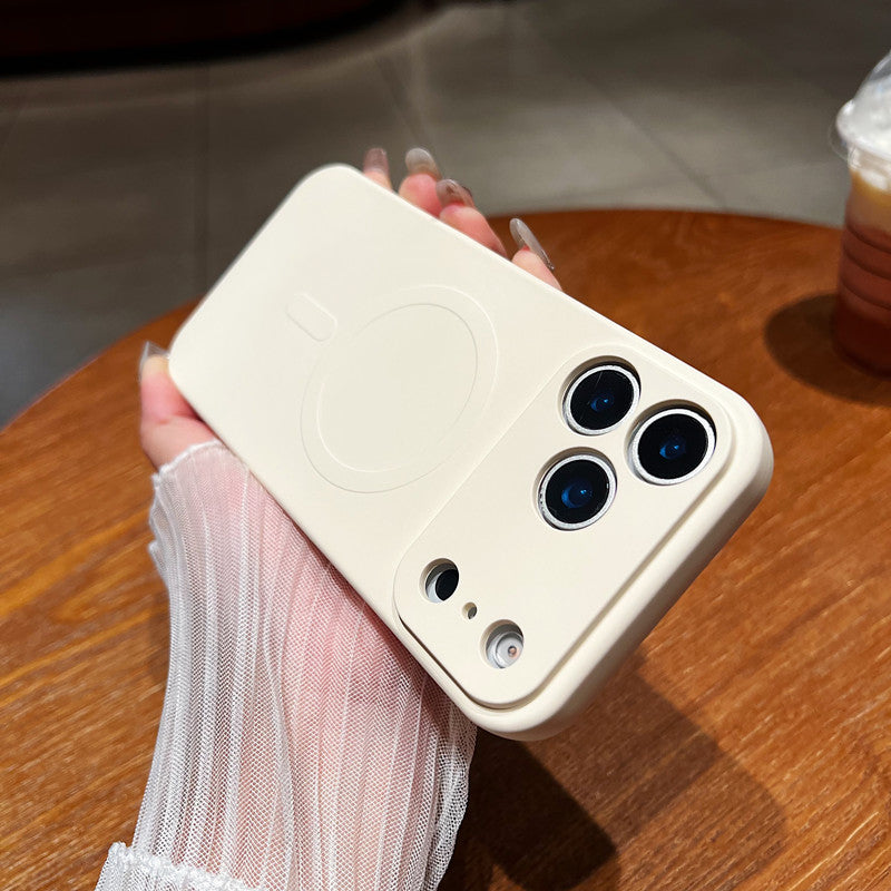 Cas de téléphone liquide magnétique