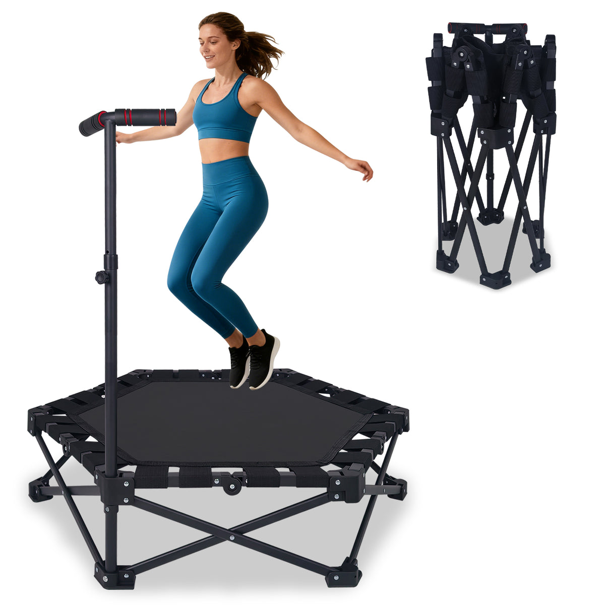 Trampoline mini pliable 42"