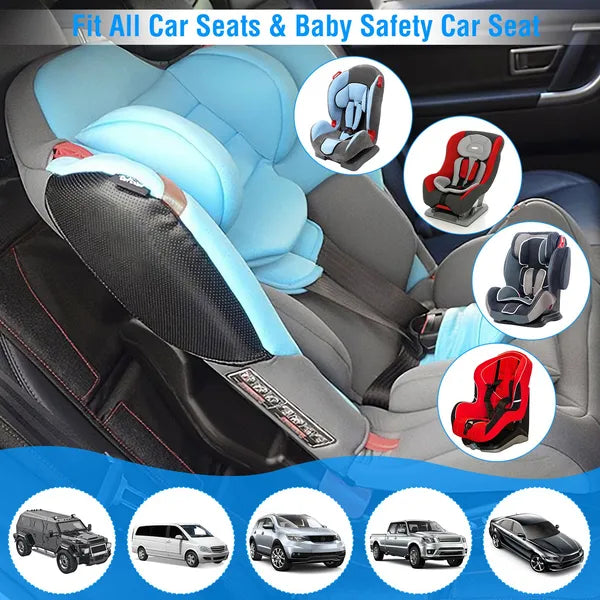 2 Packs Car Seat Protector Cushion Mat Pad with Thick Padding Protector for Car Baby Child