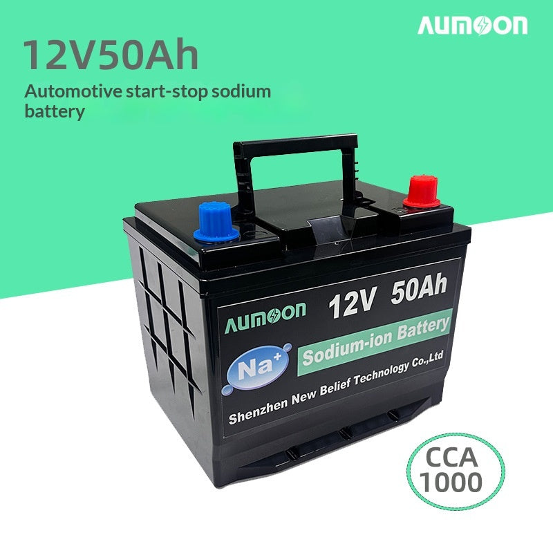 Batterie de démarrage 12V 50Ah Sodium-ion pour les applications de démarrage automobile