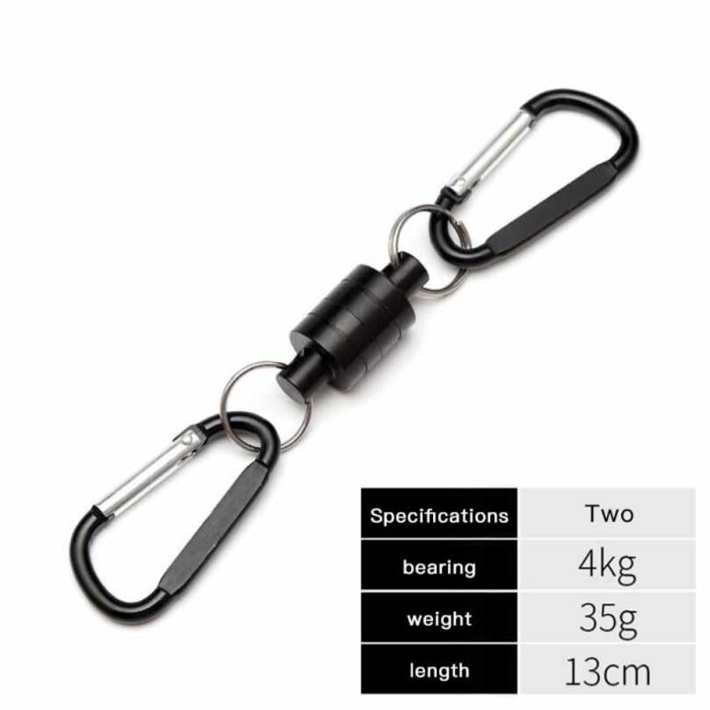 Pêche magnétique d'alpinisme extérieur boucle rapide
