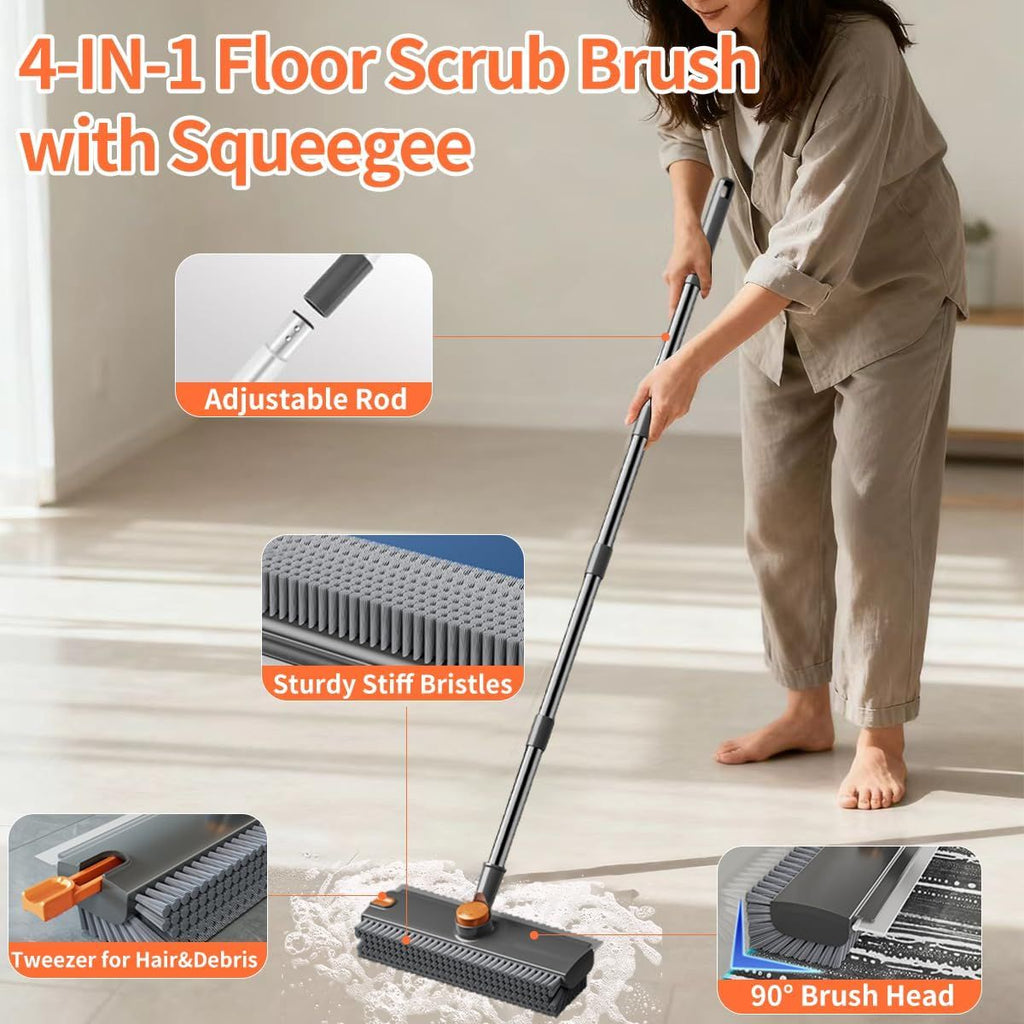 Brosse avec poignée longue