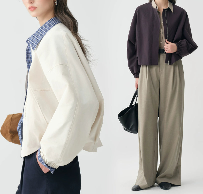 Summer Casual Chic Slimming Veste courte Top