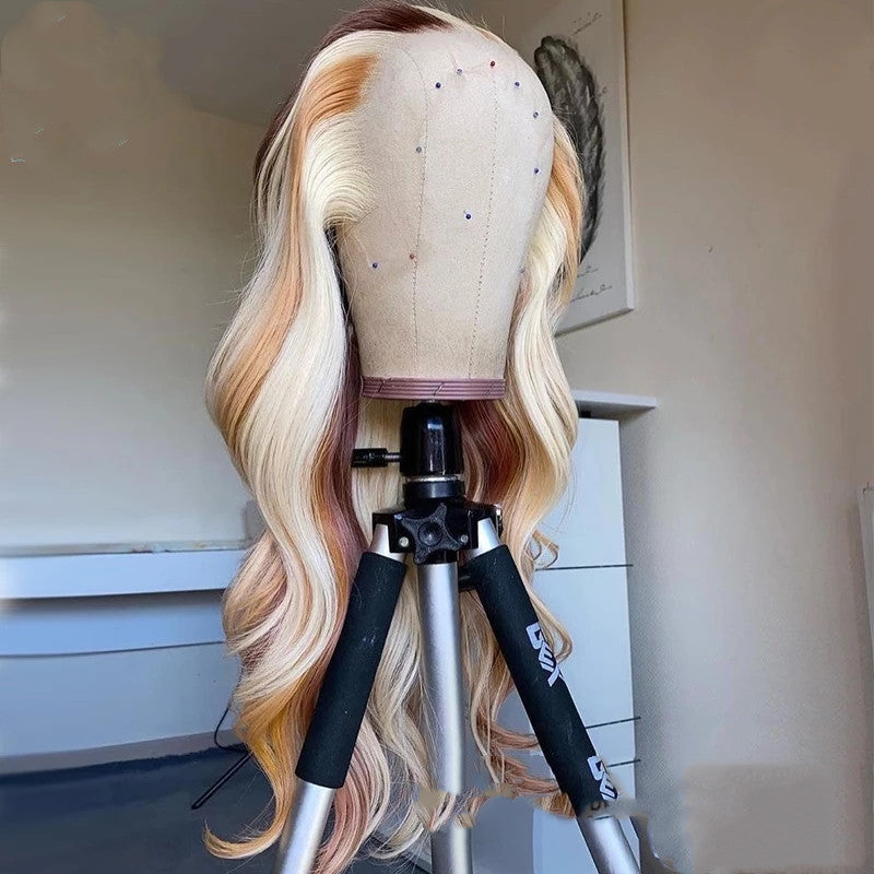 Body Wave Dentelle Front Wig Blonde