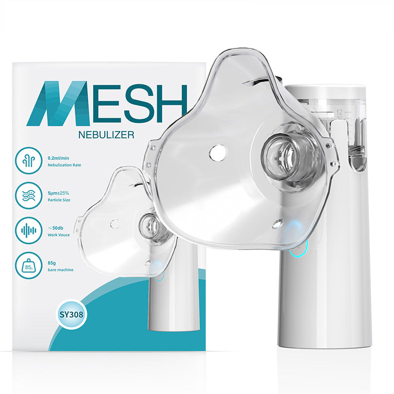 Nébuliseur portatif médical domestique Enfants Mute bilatéral Ultrasonic Micro-gri