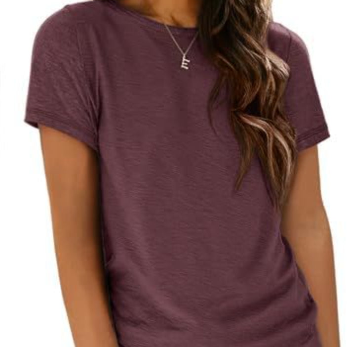 T-shirt pour femme T-shirt d'été Top manches courtes