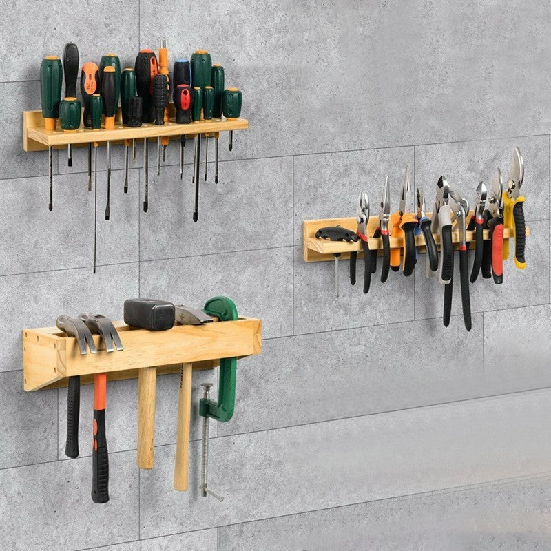 3x Support mural à tournevis Support de rangement Coffret Atelier Outil Organisateur