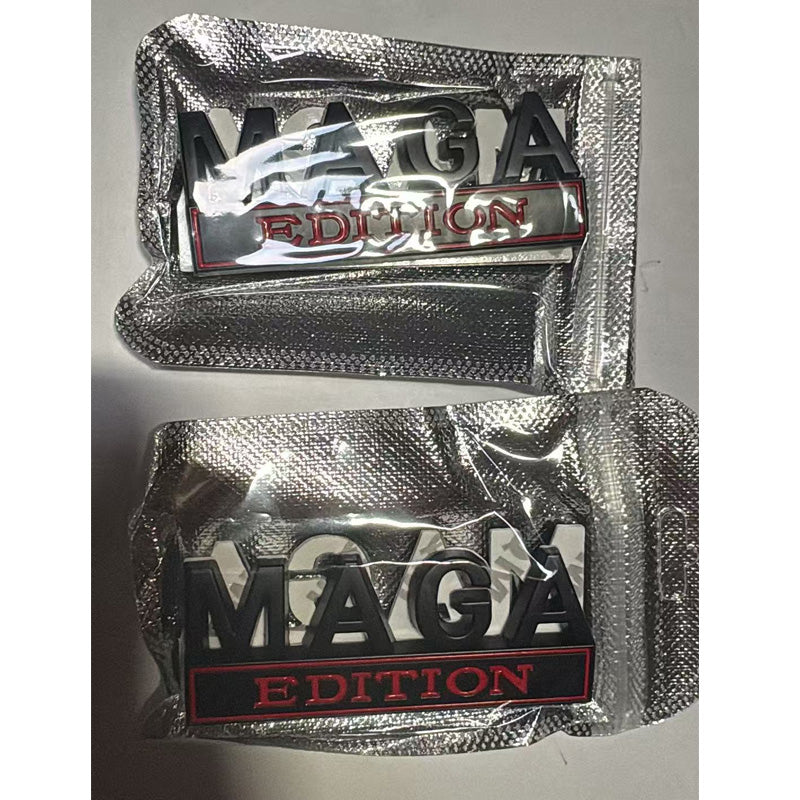 4pcs MAGA Edition voiture métal insigne de remplacement camion