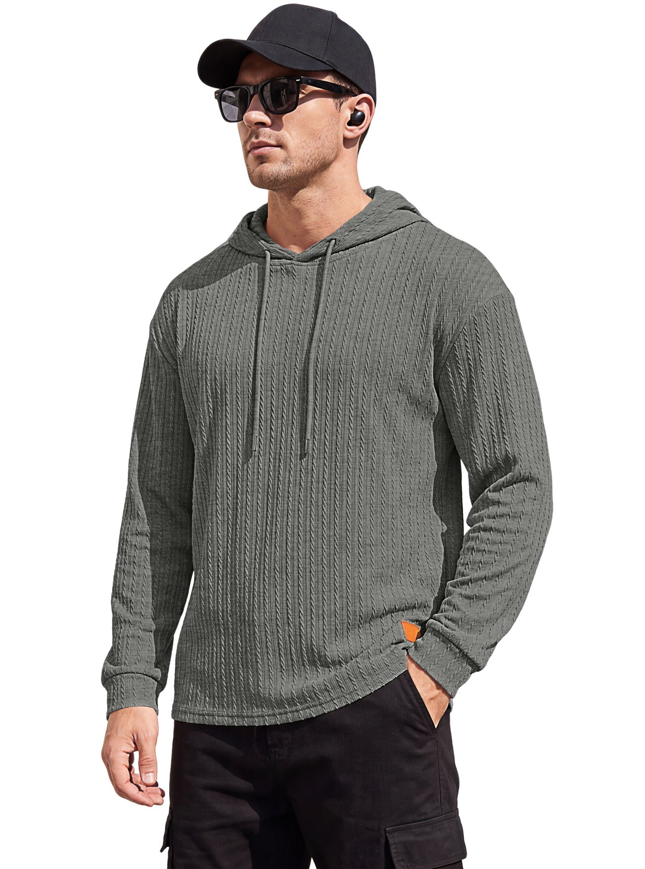 Polo à capuchon pour hommes