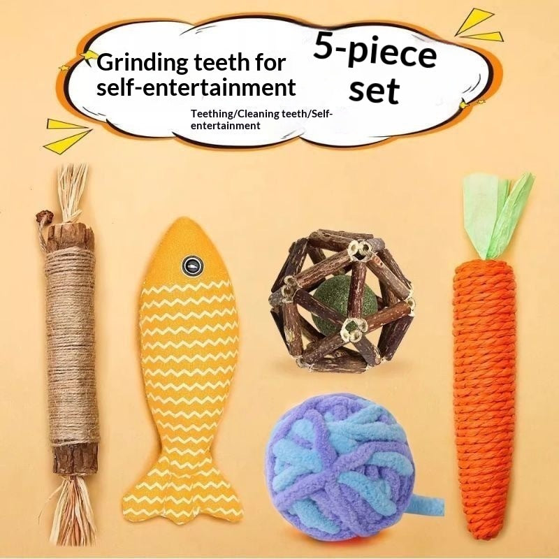 Pet Accessories Cat Toy Gift Set