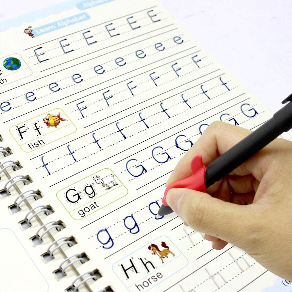 Livre de copie Enfants écrivant Sticker Pratique Français Livre de copie
