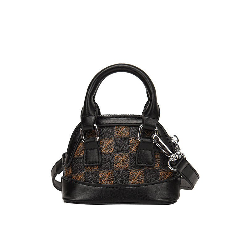 Mode Couleur Contraste Coin Purse Mini Western Style Sac Crossbody de fille