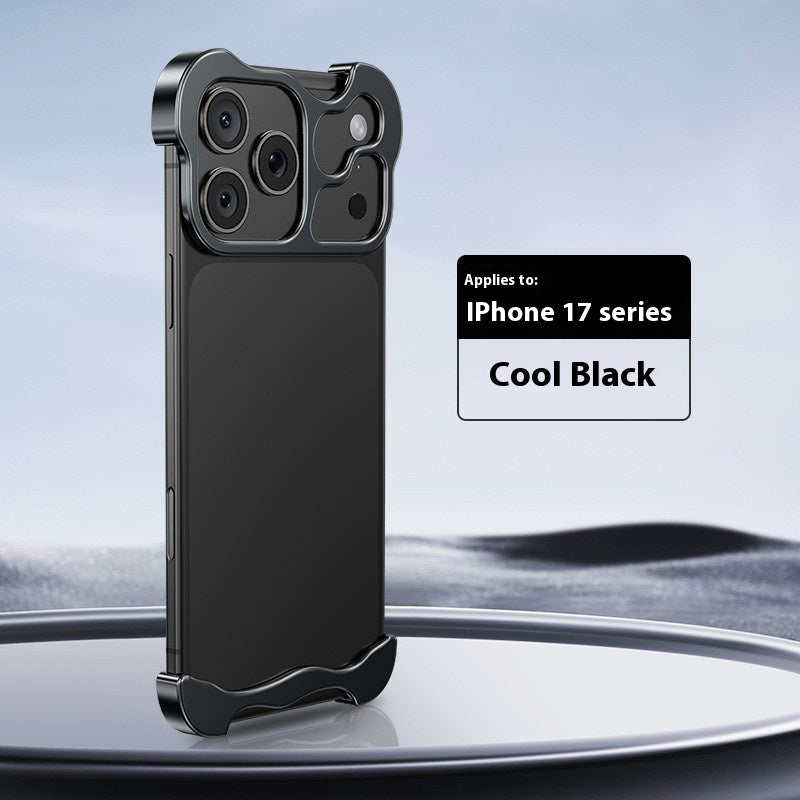 Cas de téléphone sans cadre métallique Matte