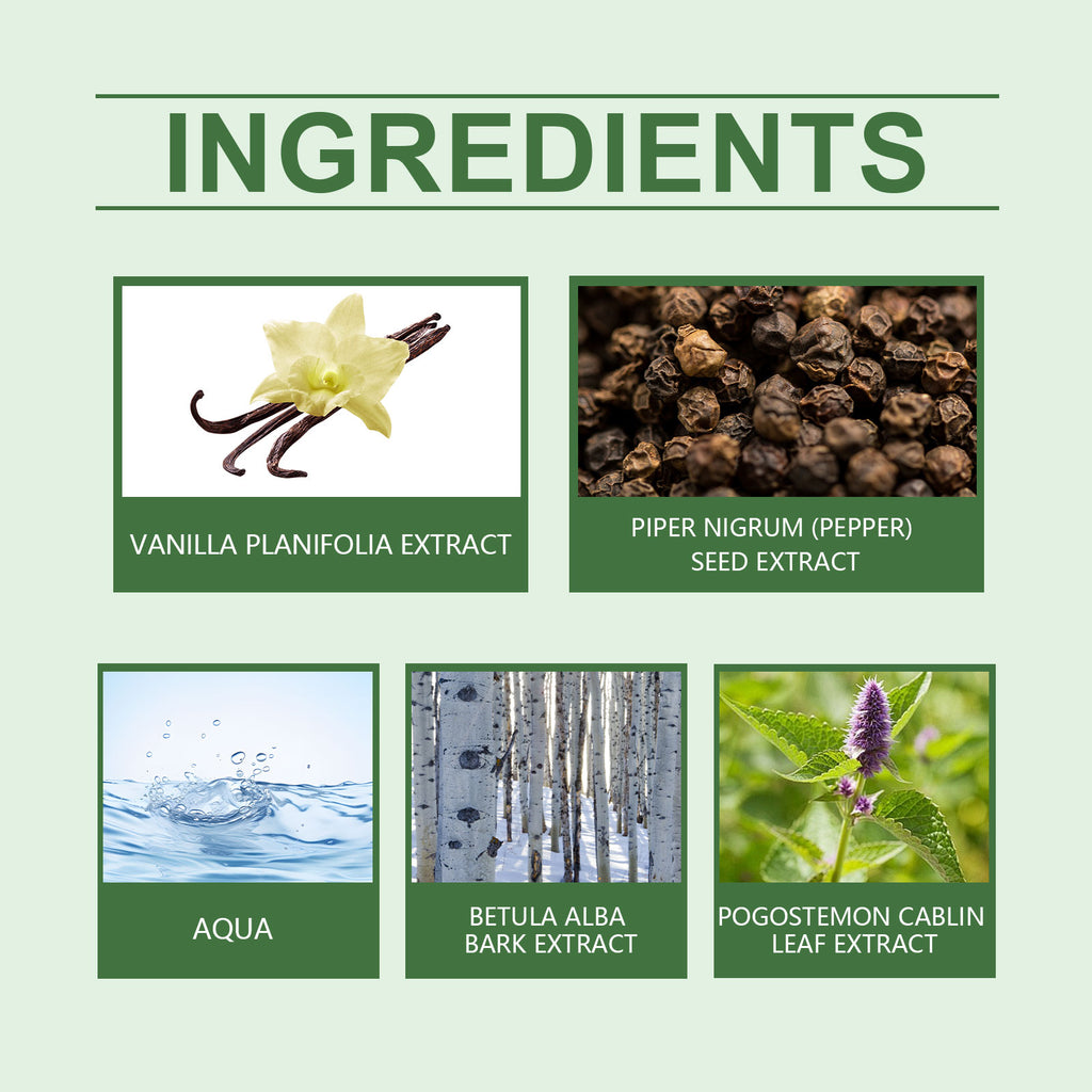Parfum unique de la vanille de bouleau