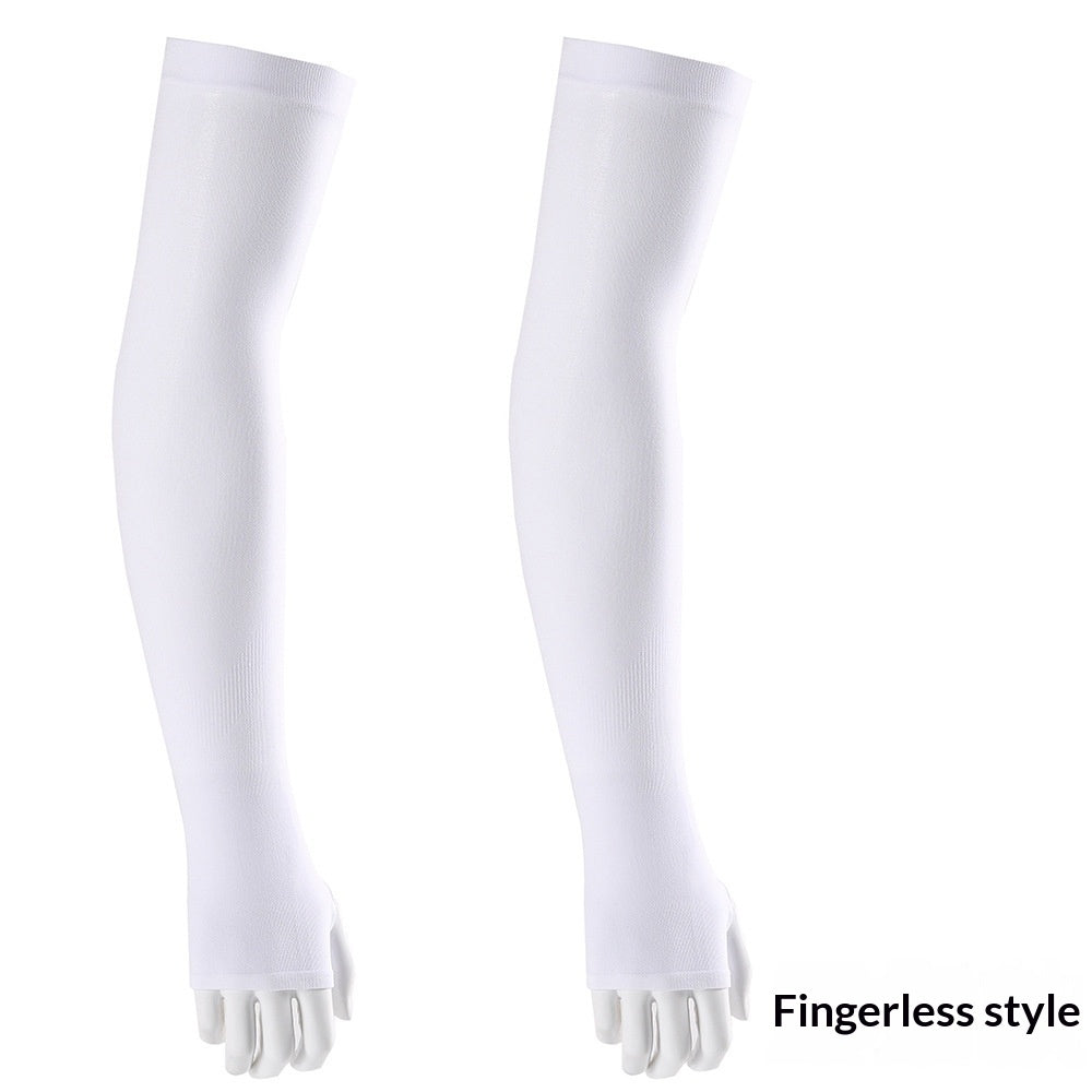 Extérieur Casual Solide-couleur Protection des bras