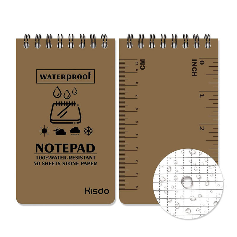 All-Weather Spiral Bound Desk Notebooks