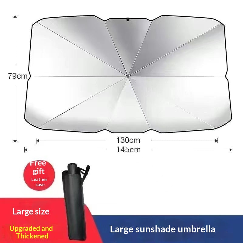 Pare-brise avant avec protection solaire et protection contre la chaleur