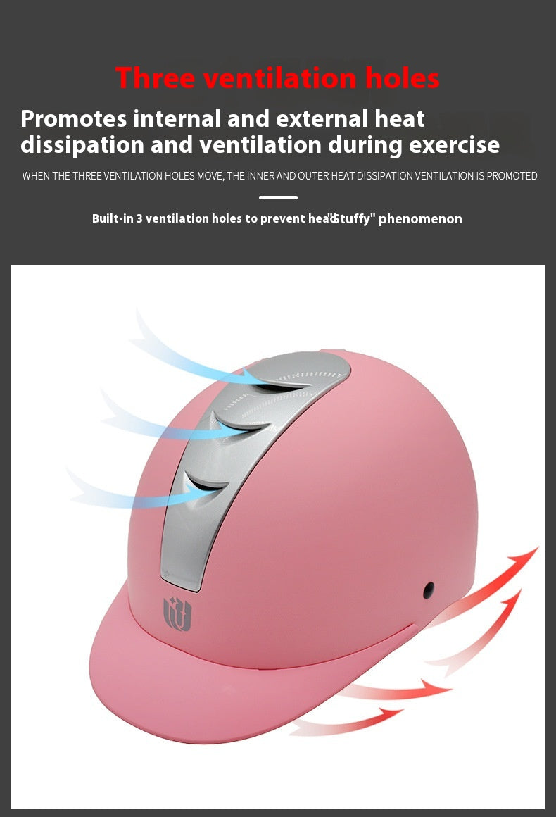 Casque équestre cheval Chapeau d'équitation Summer Super Light