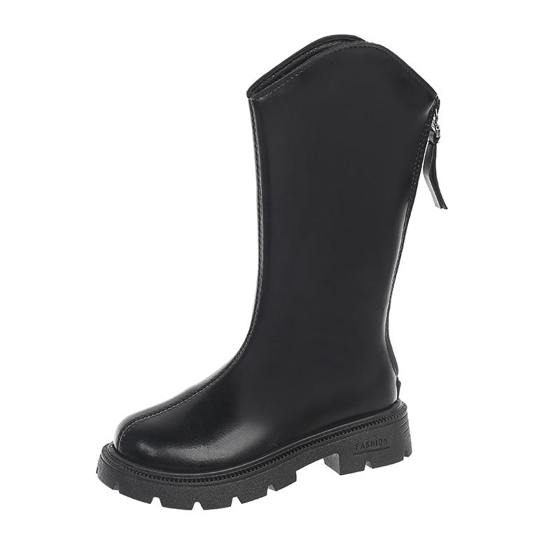 Chaussures pour filles Bottes d'hiver Chaussures pour enfants Printemps et Automne