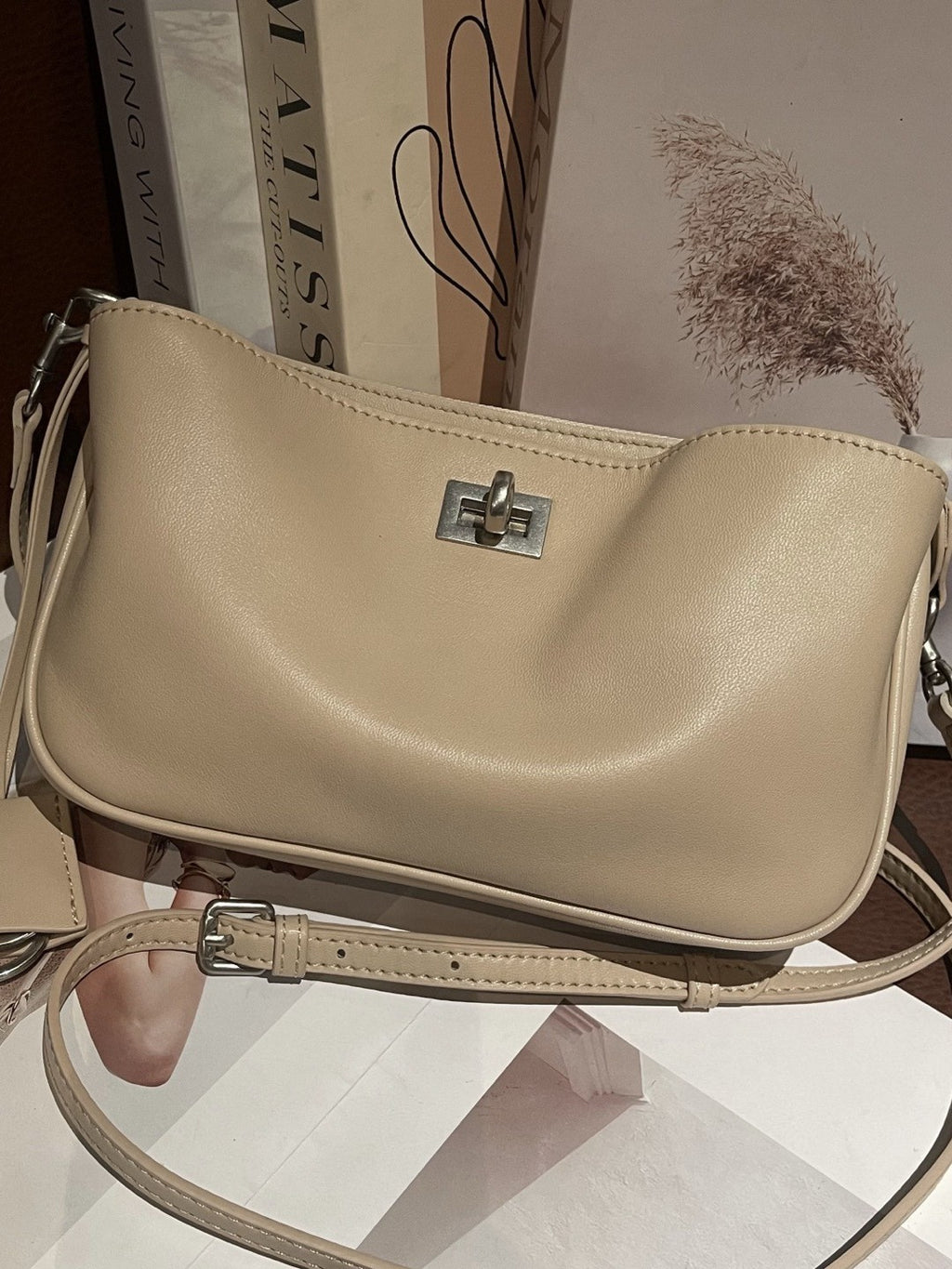 Top-grain Cowhide végétalisé Kelly Bag