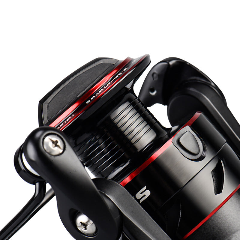 Lure Pêche Roue Spinning Bobine Telescopique Pêche Rod Bobine de pêche Tout en métal