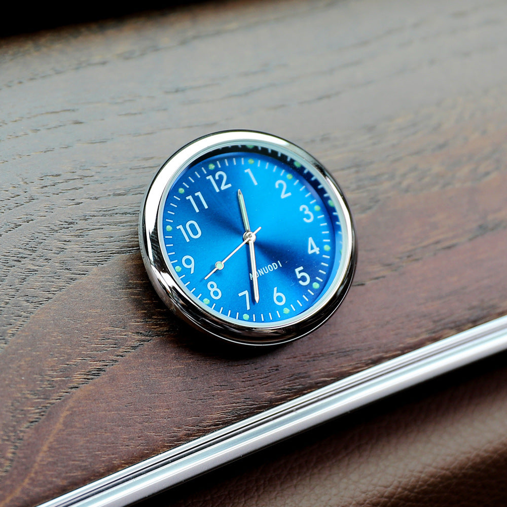 Horloge de voiture 4 Cm en diamètre Horloge électronique Quartz