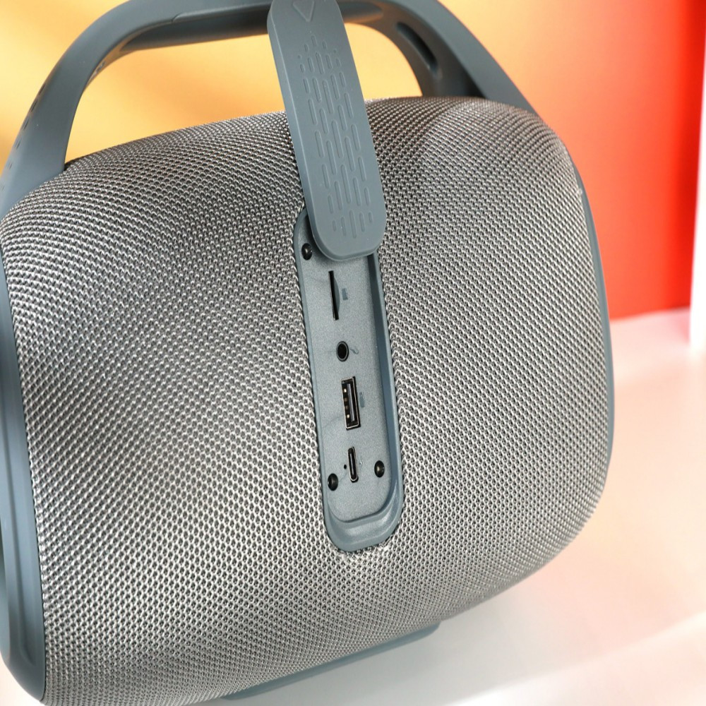 Haut-parleurs portables Haut-parleur Boombox avec LED couleur dynamique