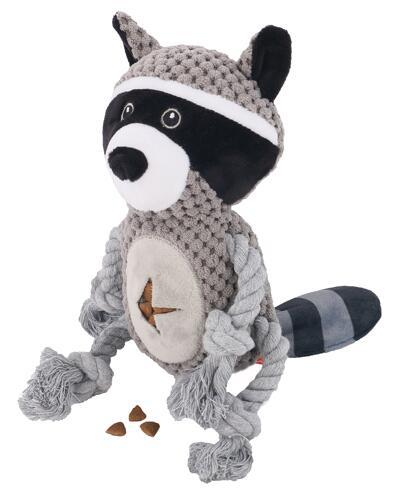 Durable squeaky plush toy for tough chewers