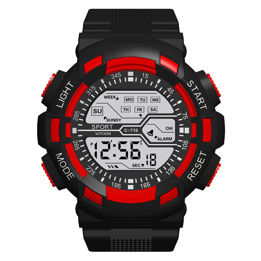Approvisionnement direct en usine HONHX Student Electronic Watch 71-716