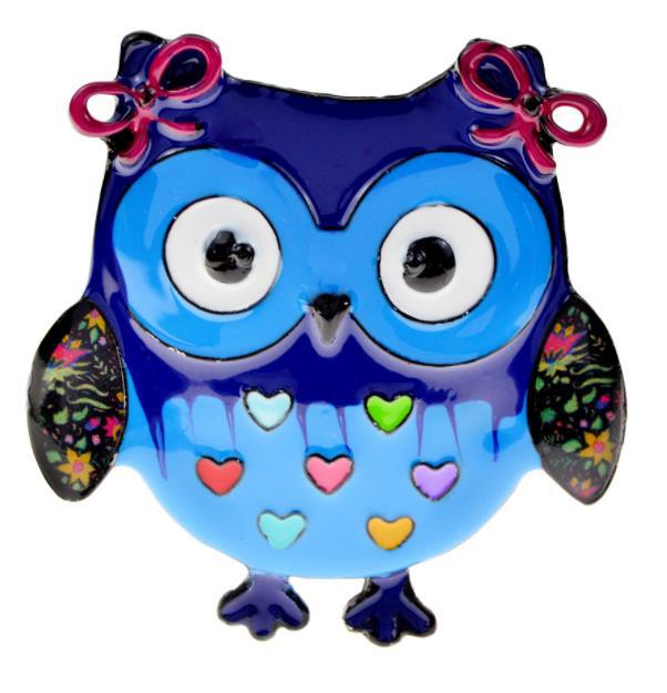 Variété de broches émaillées d'animaux adorables
