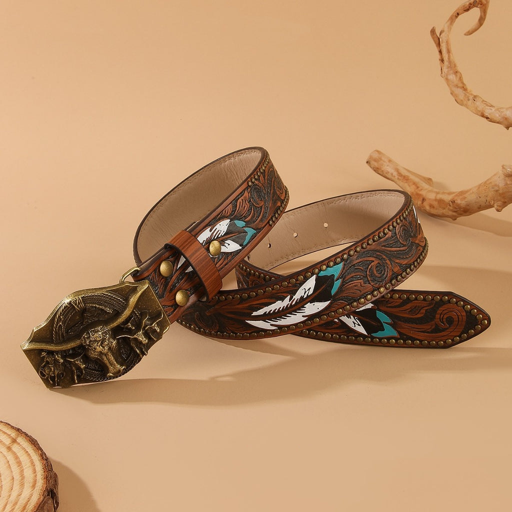 Ceinture de punk de cowboy de l'Ouest