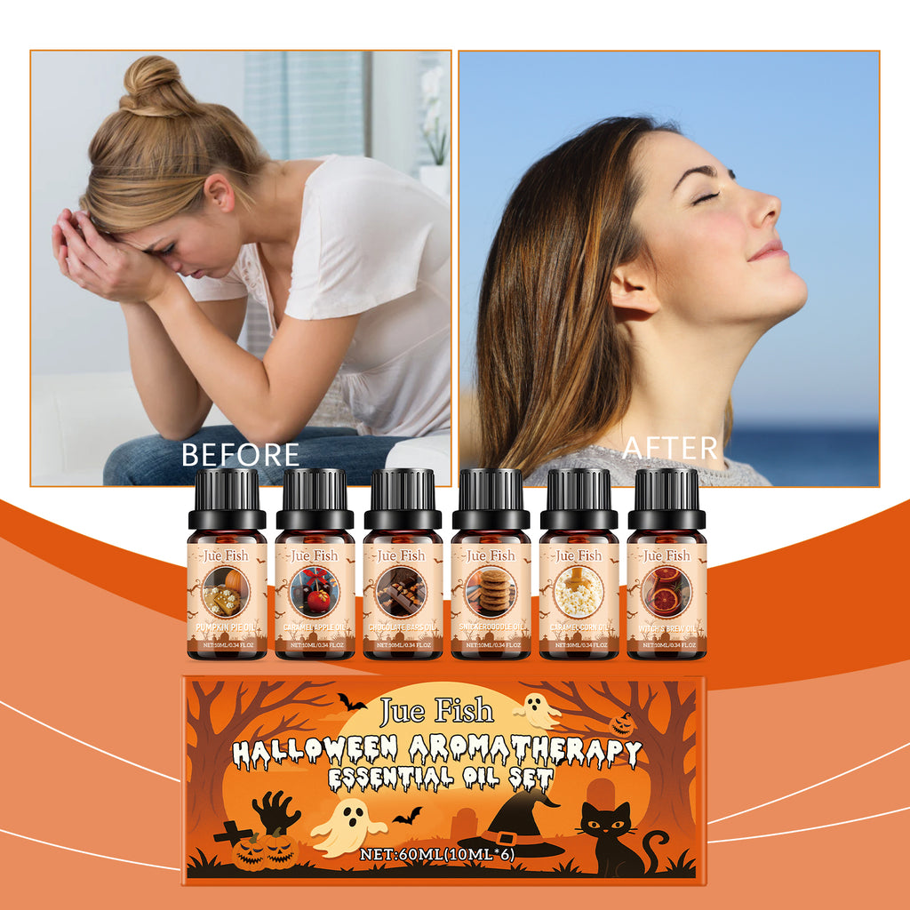 Halloween Aromatherapy Essential Oil Set 10mlx61box