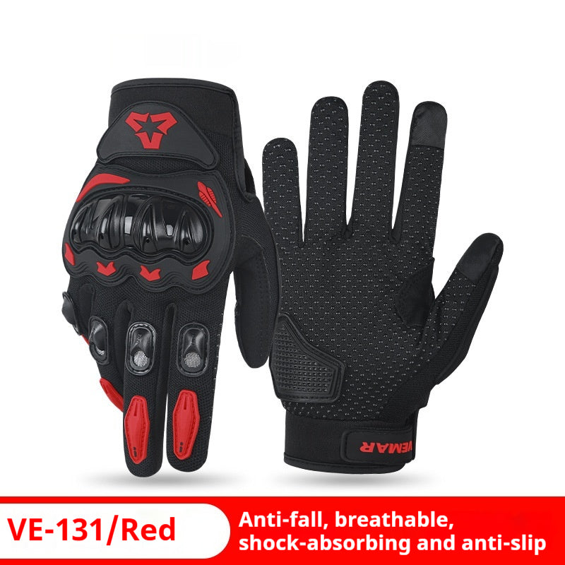 Gants anti-dérapants anti-dérapants pour hommes du Chevalier de moto