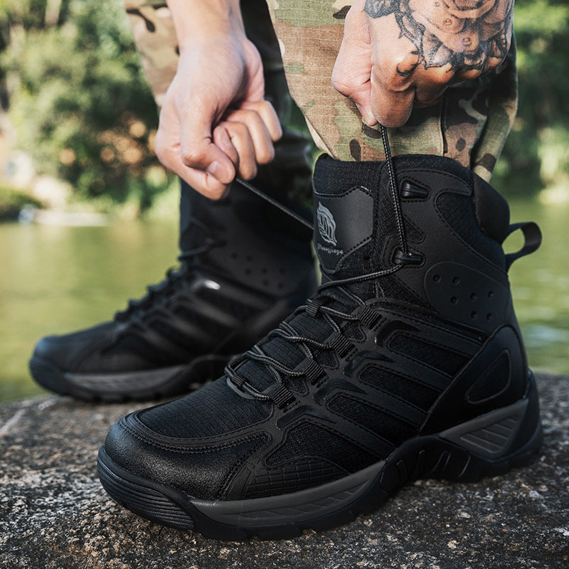 Hommes Outdoor Battlefield Entraînement Bottes de randonnée