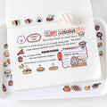 Sticker Pack Little Life Home Series Stickers Tente à main peinte à la main 100 feuilles