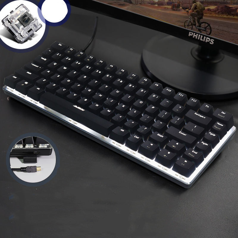 Heijue AK33 Gaming Computer Notebook Clavier mécanique
