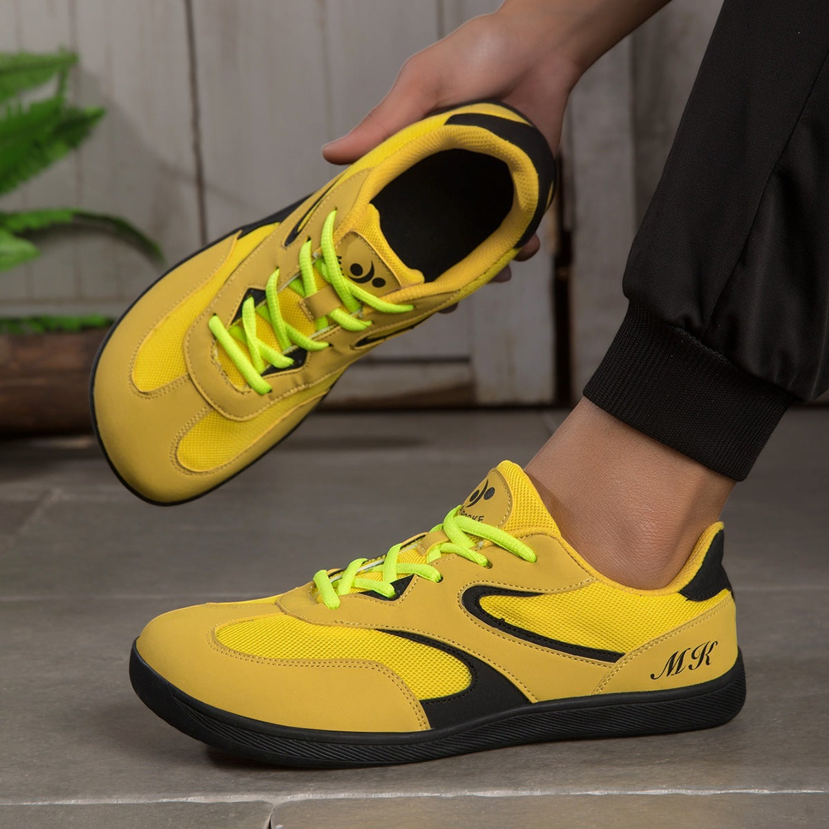 Grand orteil homme Sneakers doux-solé pour chaque jour léger porter