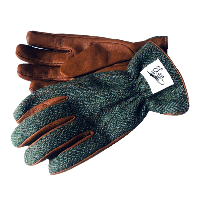 Protection contre le froid dans les gants en cuir tweed