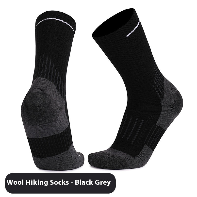 Chaussettes de sport chaudes en laine pour hommes et femmes