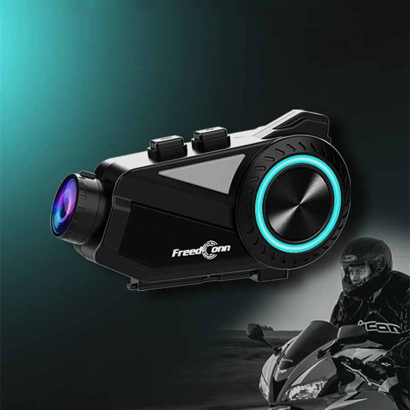 Casque de moto Intercom Bluetooth Headset Driving Recorder R3