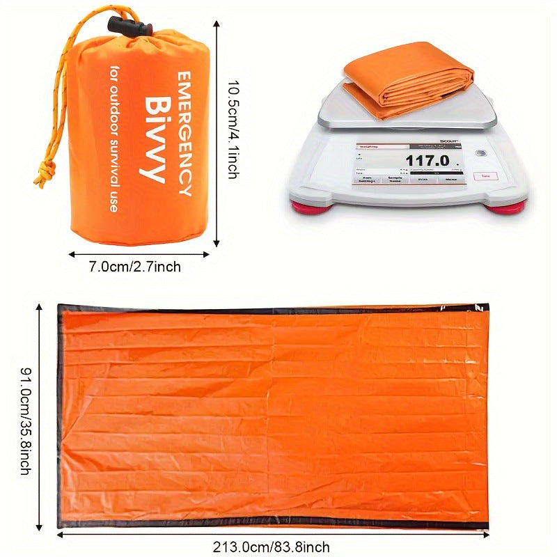 Sac de couchage extérieur d'urgence pour le camping