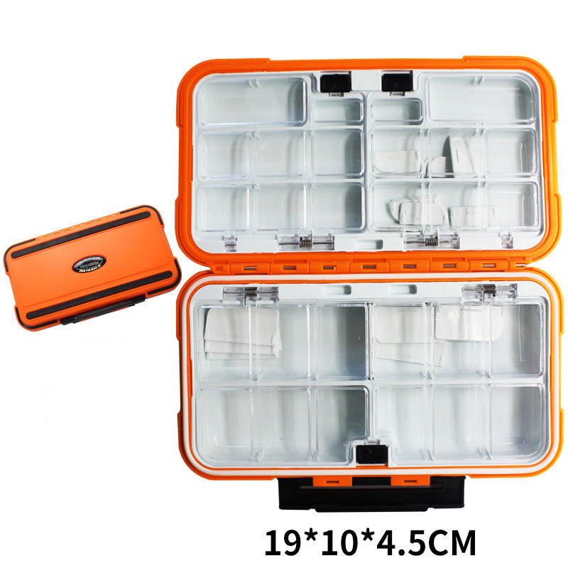 Fournitures de pêche Double couche d'accessoire de printemps Box