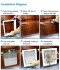 Smart RFID Pet Door avec entrée et sortie contrôlables pour chiens et chats.