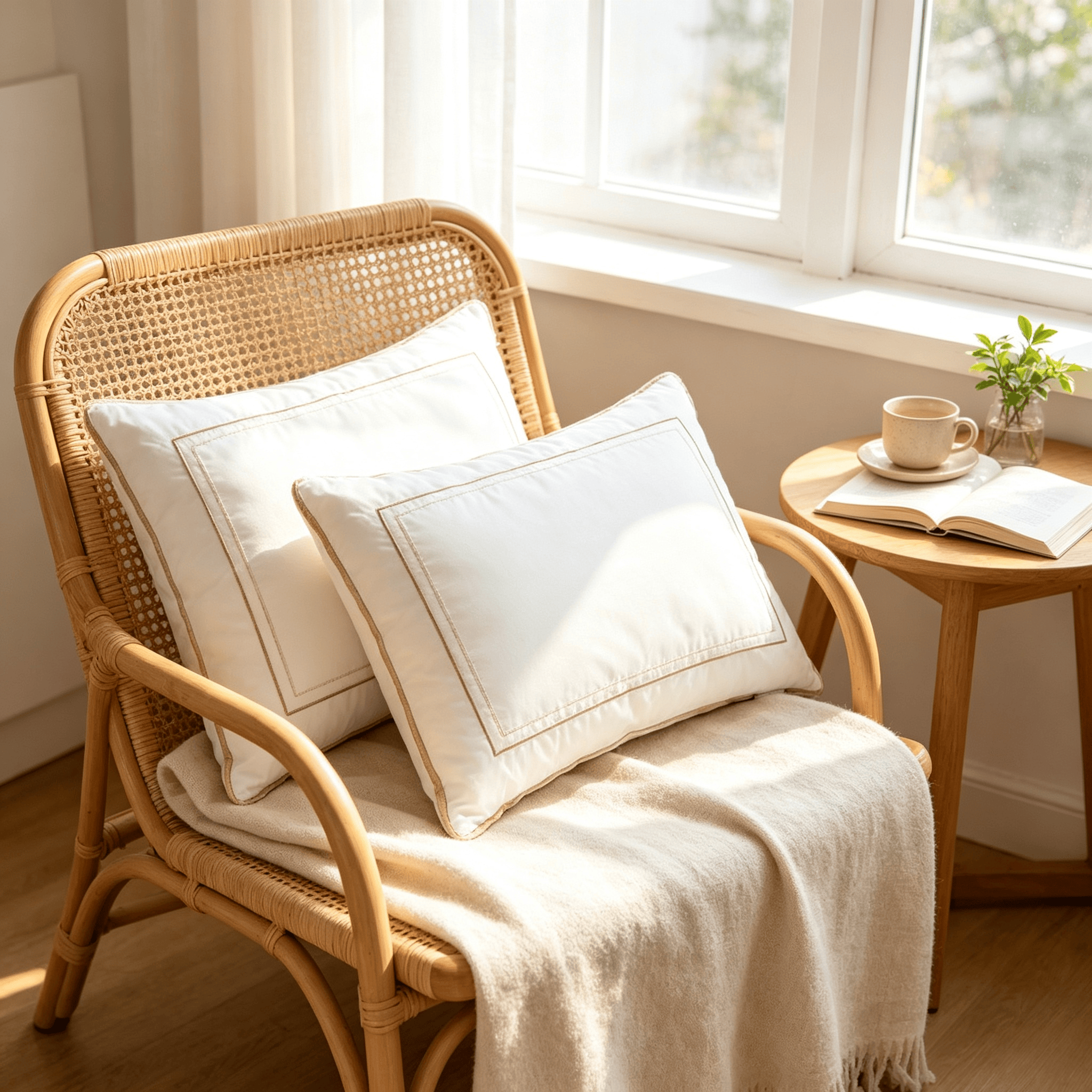 Oreiller moelleux généreusement garni, lot de 2, confort hôtel