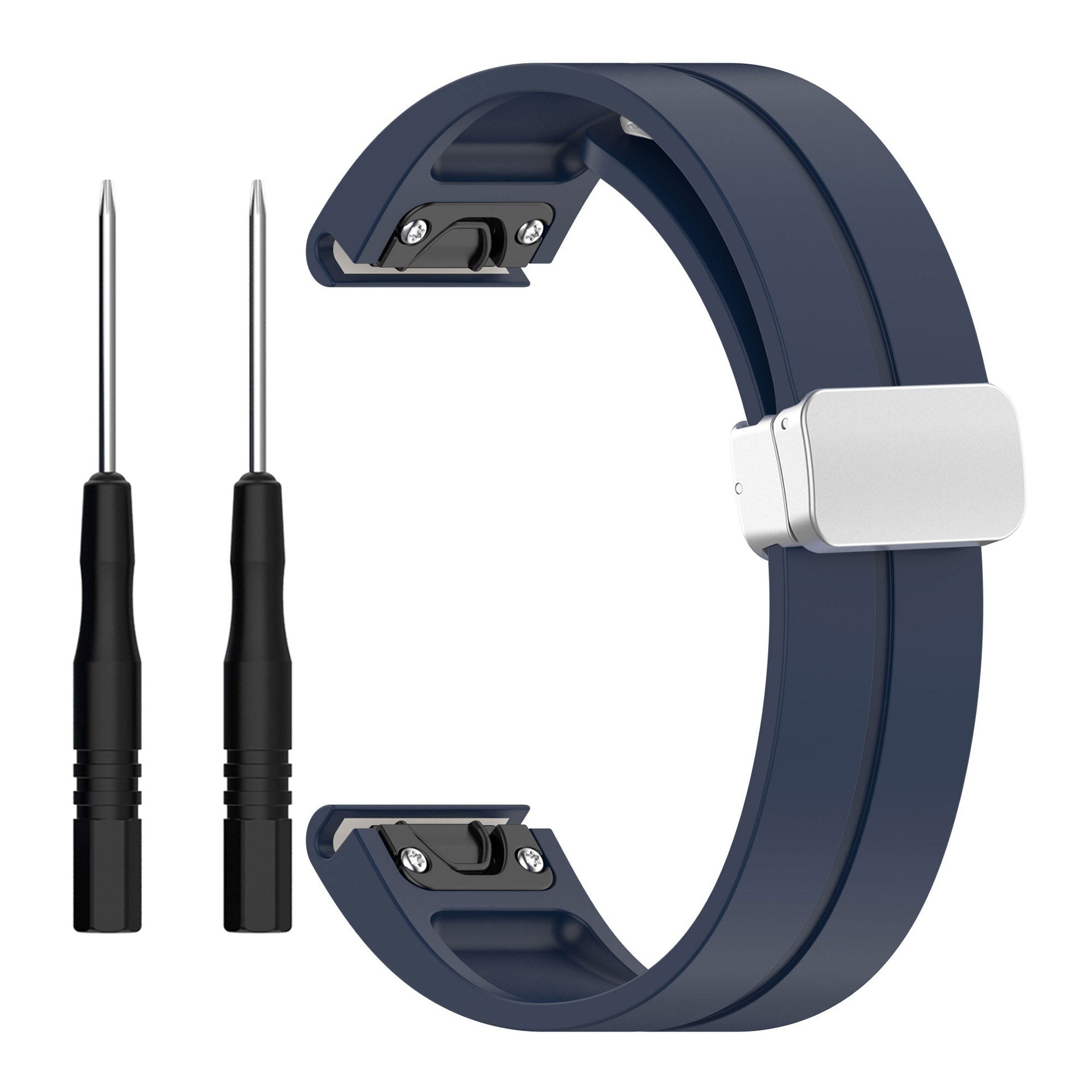 Bracelet en silicone à libération rapide