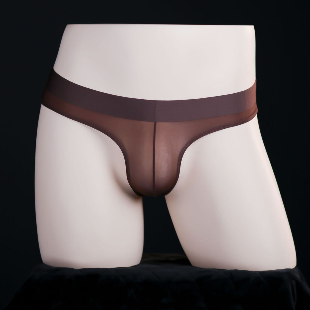 Sous-vêtements pour hommes ultra-mince brillant