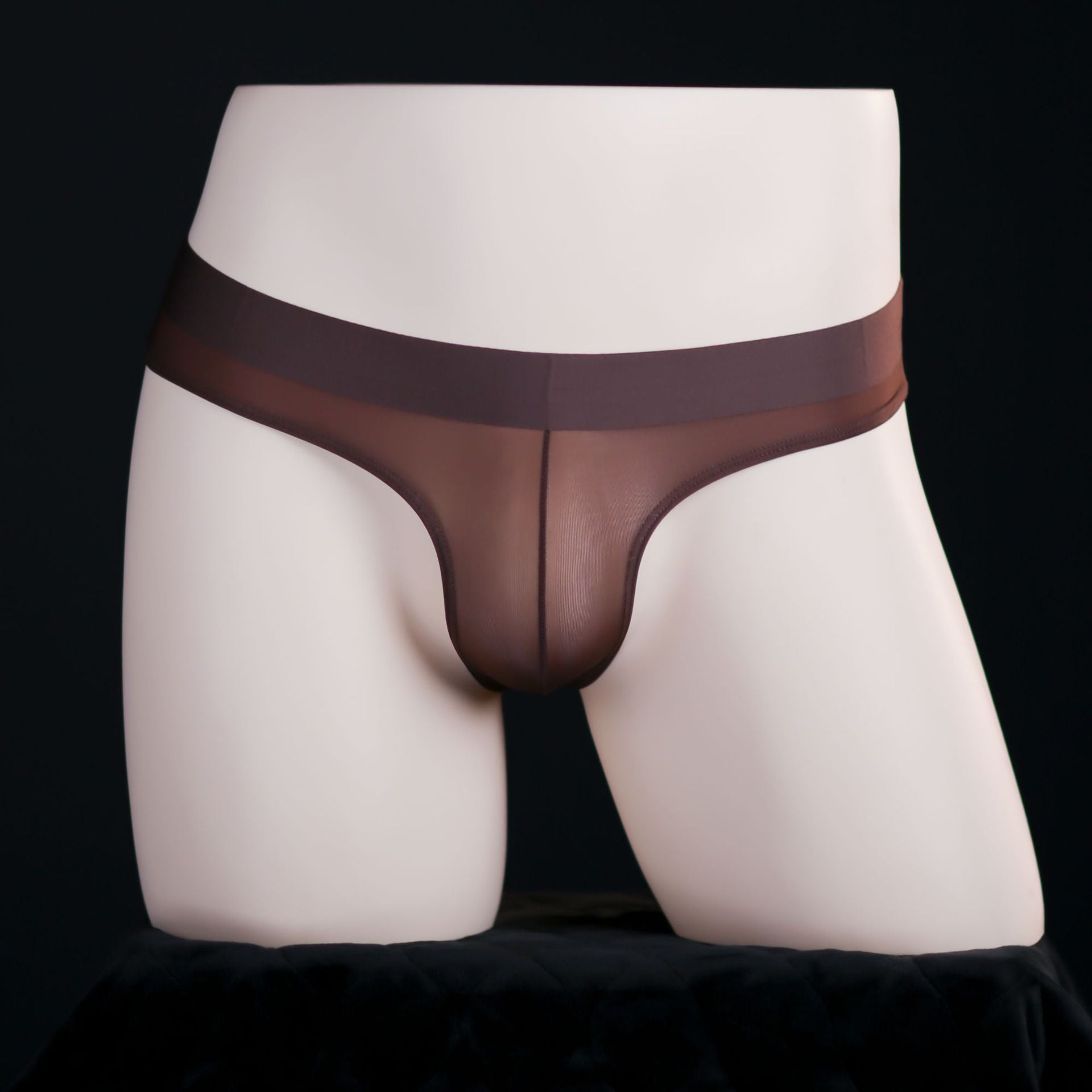 Sous-vêtements pour hommes ultra-mince brillant