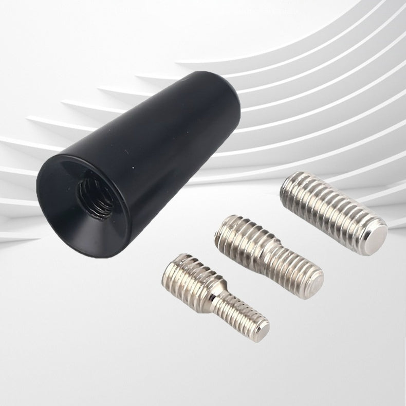 Caoutchouc Fit Universal Aluminium Voiture Mini Antenne Rod
