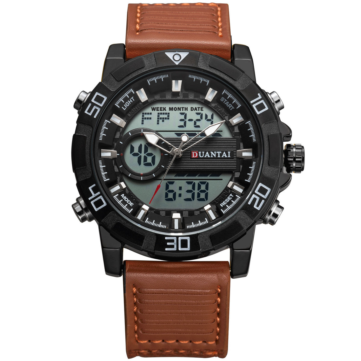 Montre extérieure multi-doubles pour hommes
